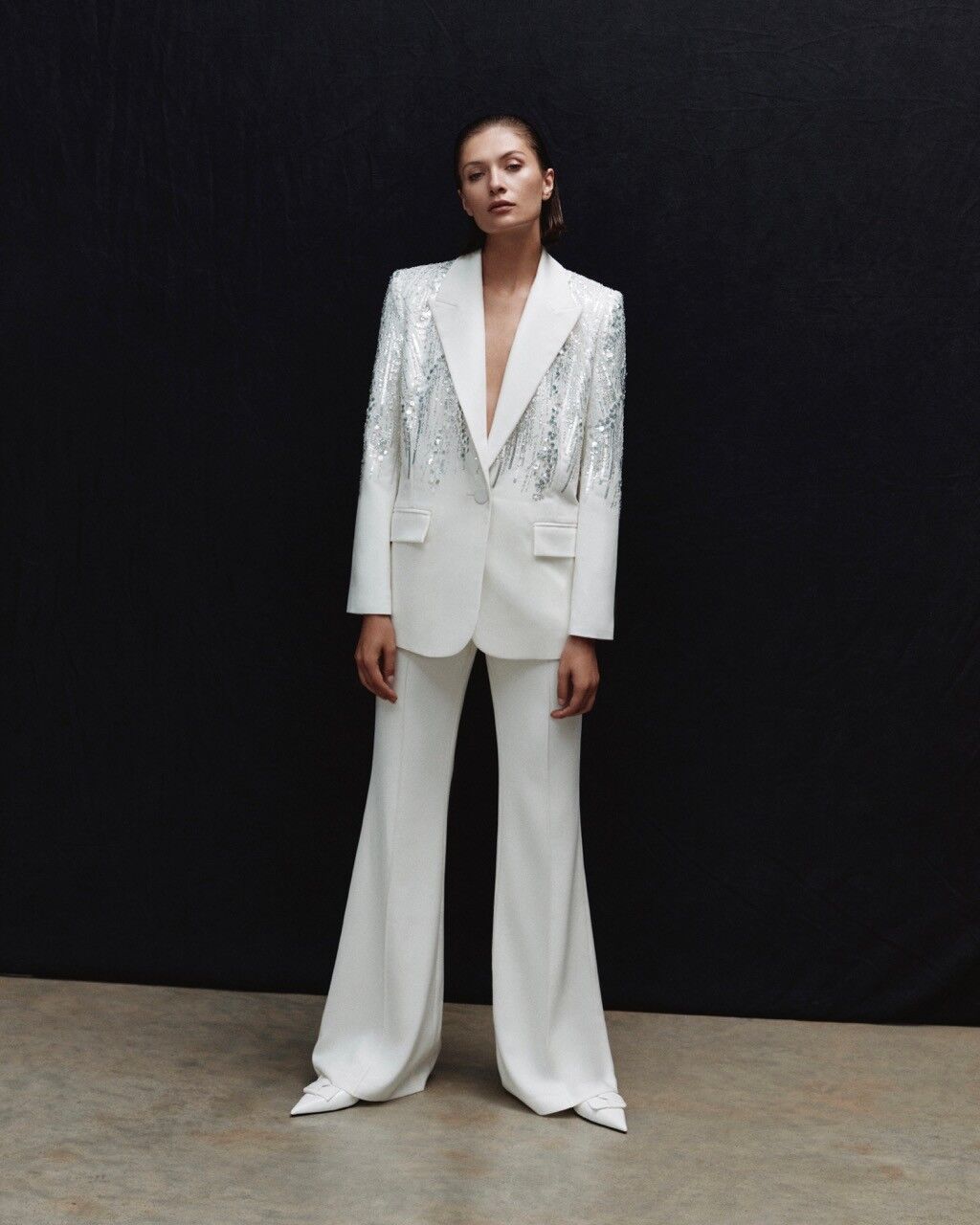 Glamour Sparkle Two-Piece Sequin Set Sean Powell Apparel
