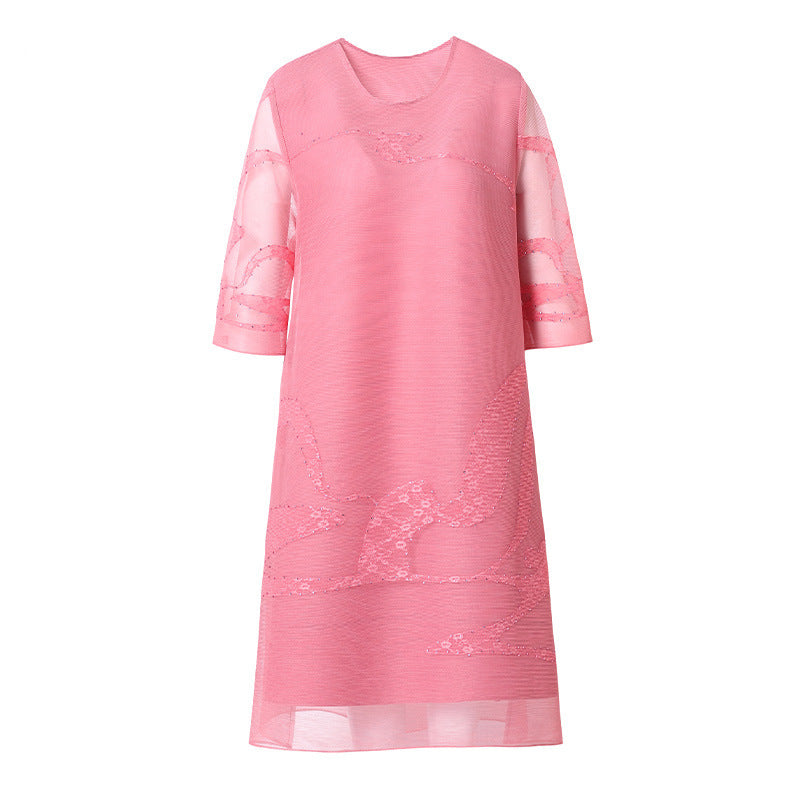 Spring Elegance Mother’s Dress