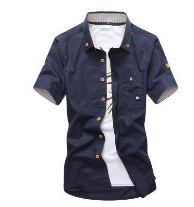Embroidered Elegance Men's Shirt