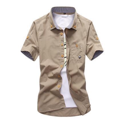 Embroidered Elegance Men's Shirt