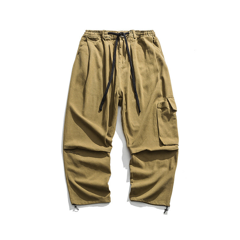 Urban Flow Wide Leg Cargo Trousers