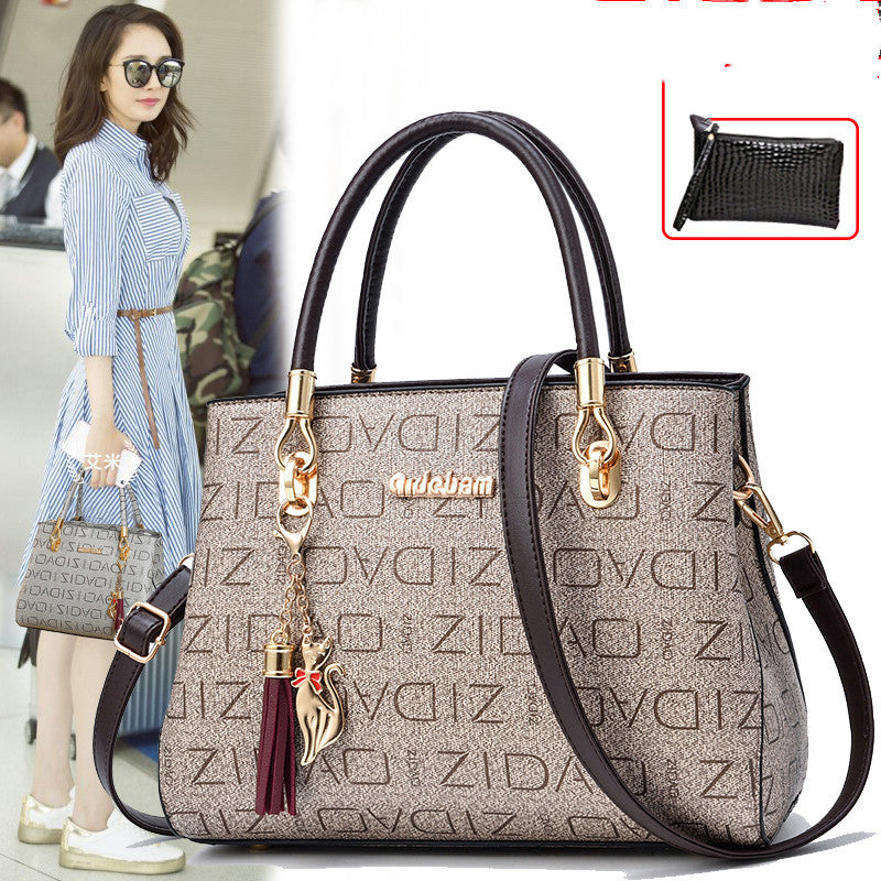 Print Chic All-Match Shoulder Messenger Bag