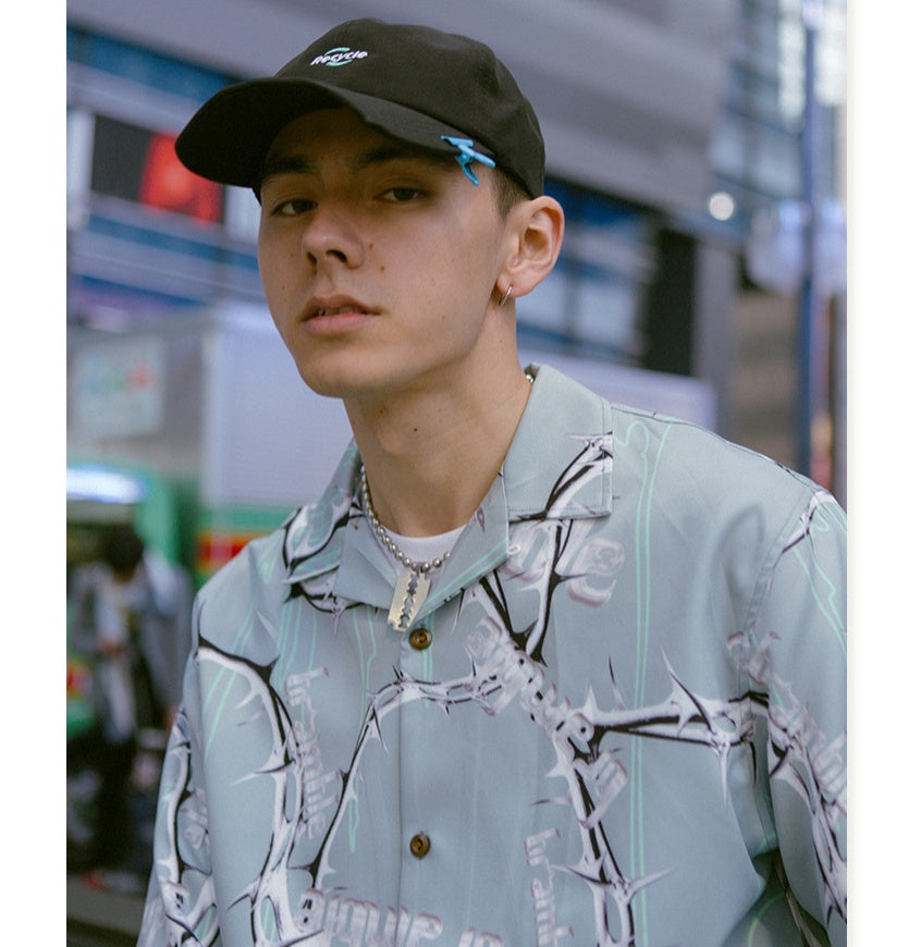 Pixel Palm Street Shirt