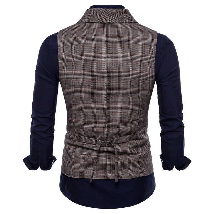 Classic Men's Business Waistcoat – Trendy Fit & Style