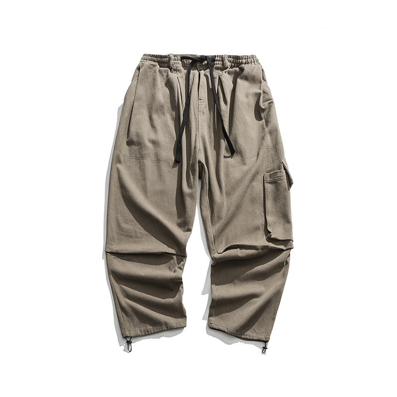 Urban Flow Wide Leg Cargo Trousers