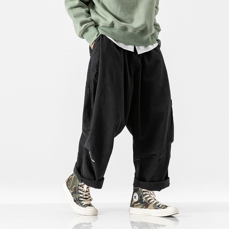 Urban Flow Wide Leg Cargo Trousers