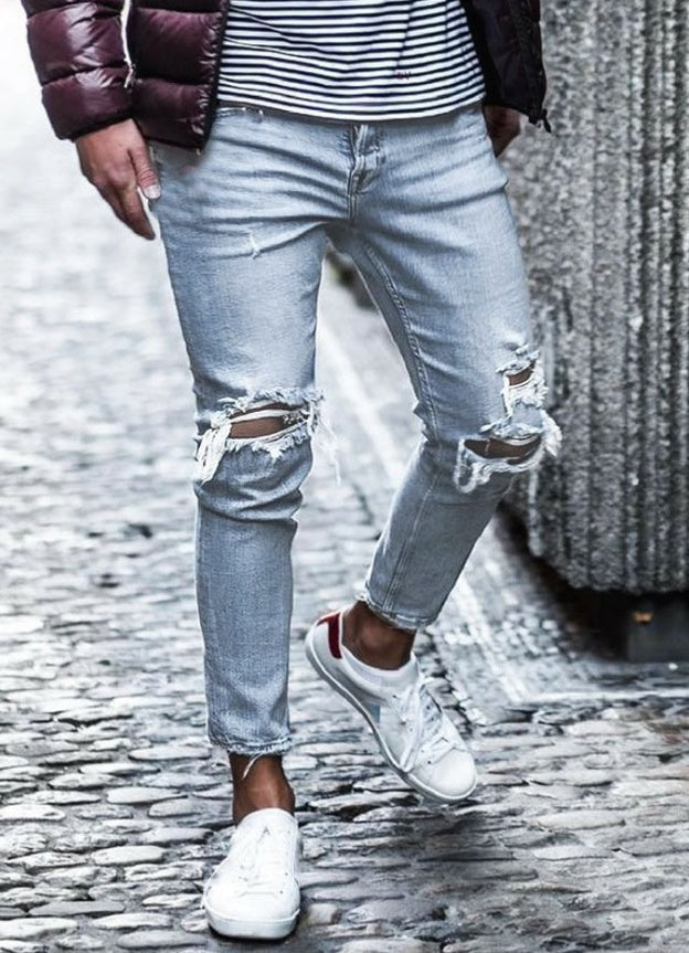 Vanguard Skinny Ripped Jeans Sean Powell Apparel