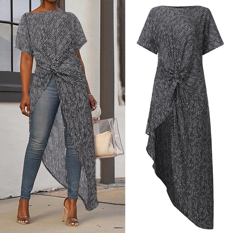 Airy Grace Button-Down – Professional Plus Size Summer Top