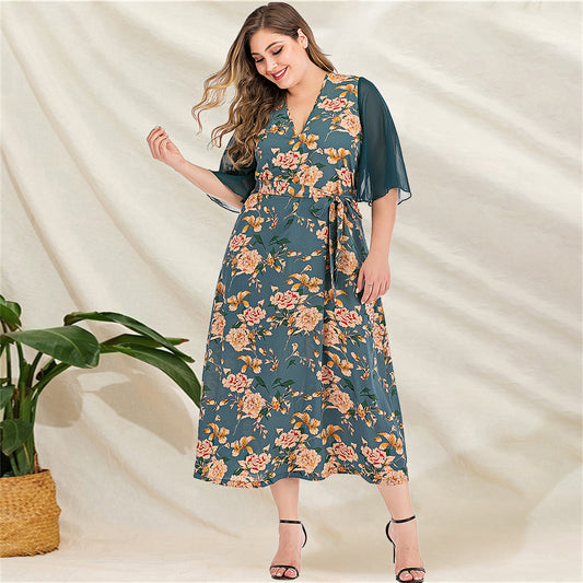 Tropical Breeze Plus Size Sundress