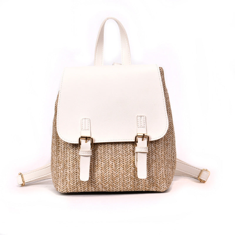Straw Backpack Female Travel Backpack Sean Powell Apparel