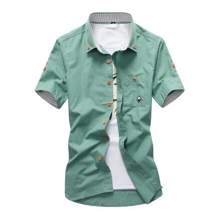 Embroidered Elegance Men's Shirt