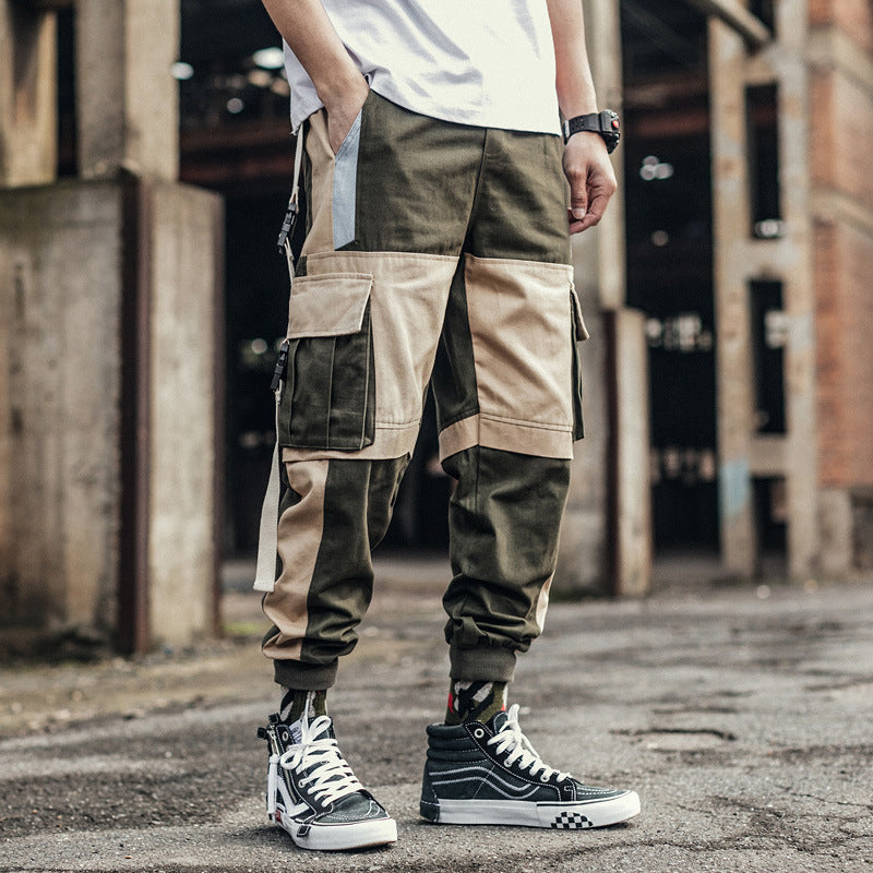 Urban Split Tone Cargo Joggers