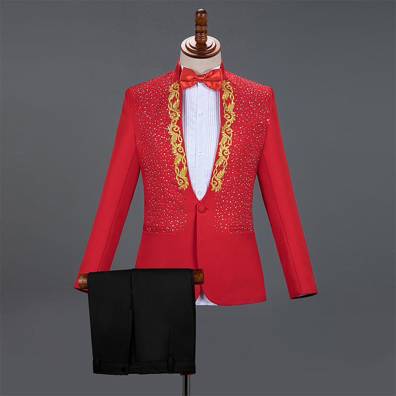 Majestic Men’s High-Collar Ensemble