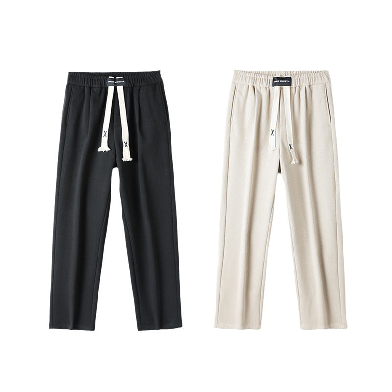 Modern Japanese Minimalist Casual Pants for Men
