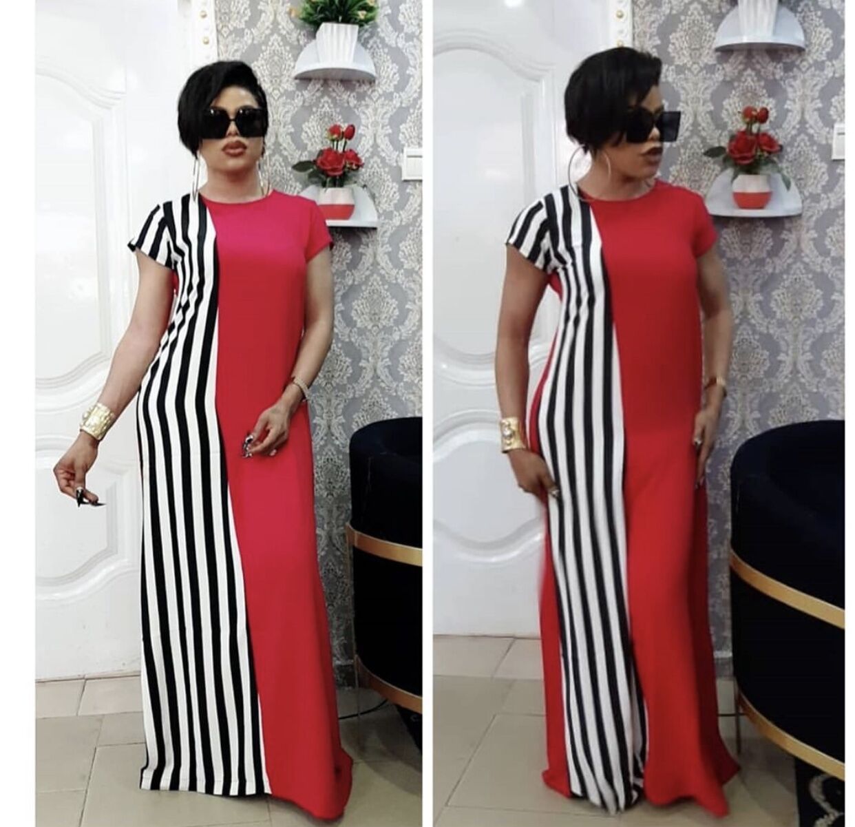 Royal Grace Maxi Dress