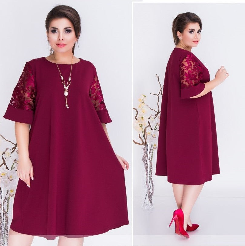 Stylish Comfort Big Size Dress - Flattering Fit for Every Occasion