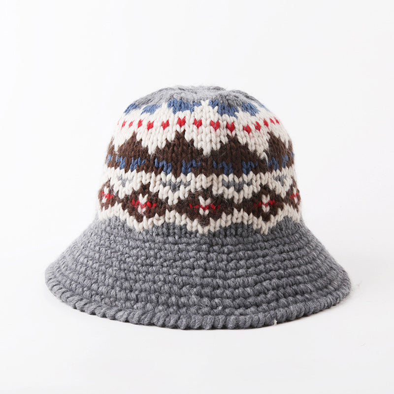 Outdoor Knitted Panama Bucket Hat