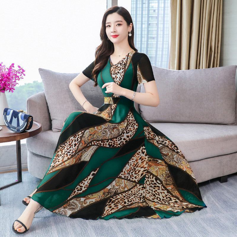 Elegance Bloom Mother’s Dress