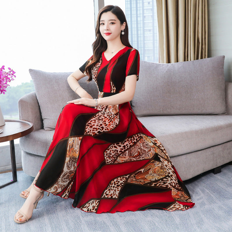 Elegance Bloom Mother’s Dress