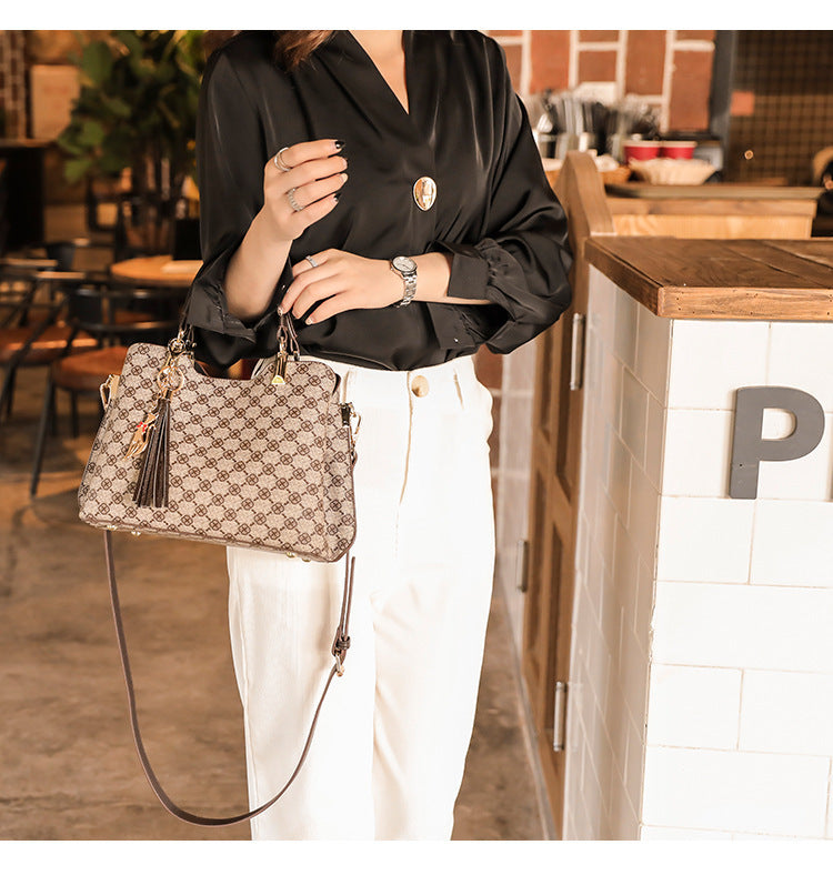 Spacious Elegance Mother’s Messenger Bag