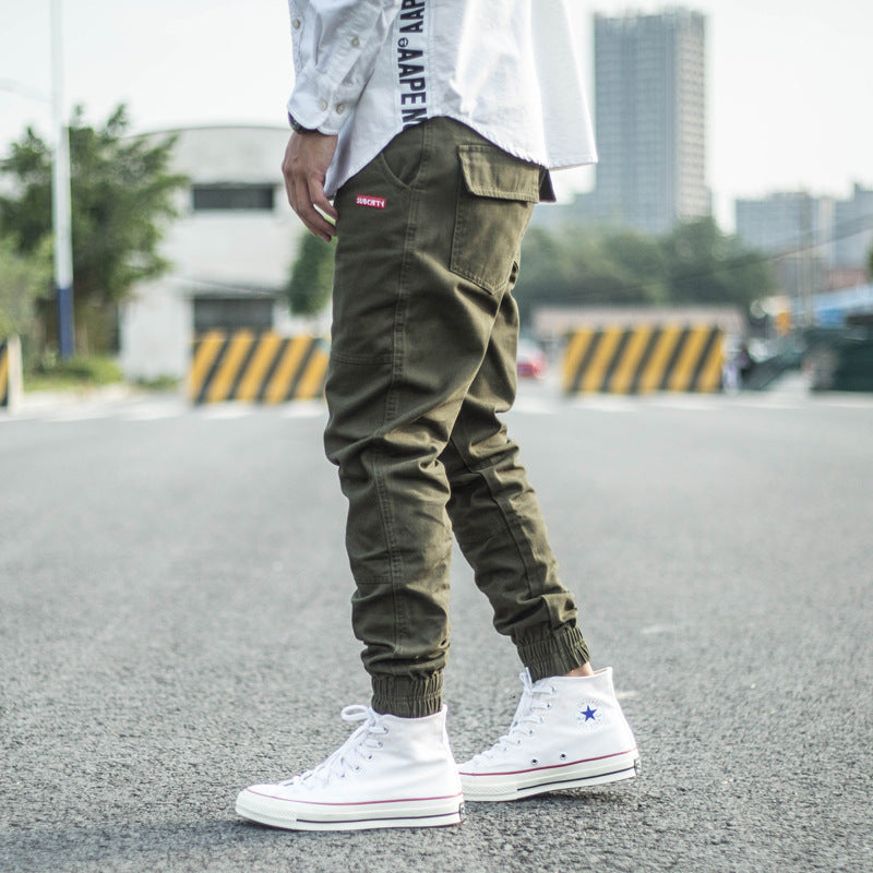 Urban Glide Slim-Fit Harem Trousers