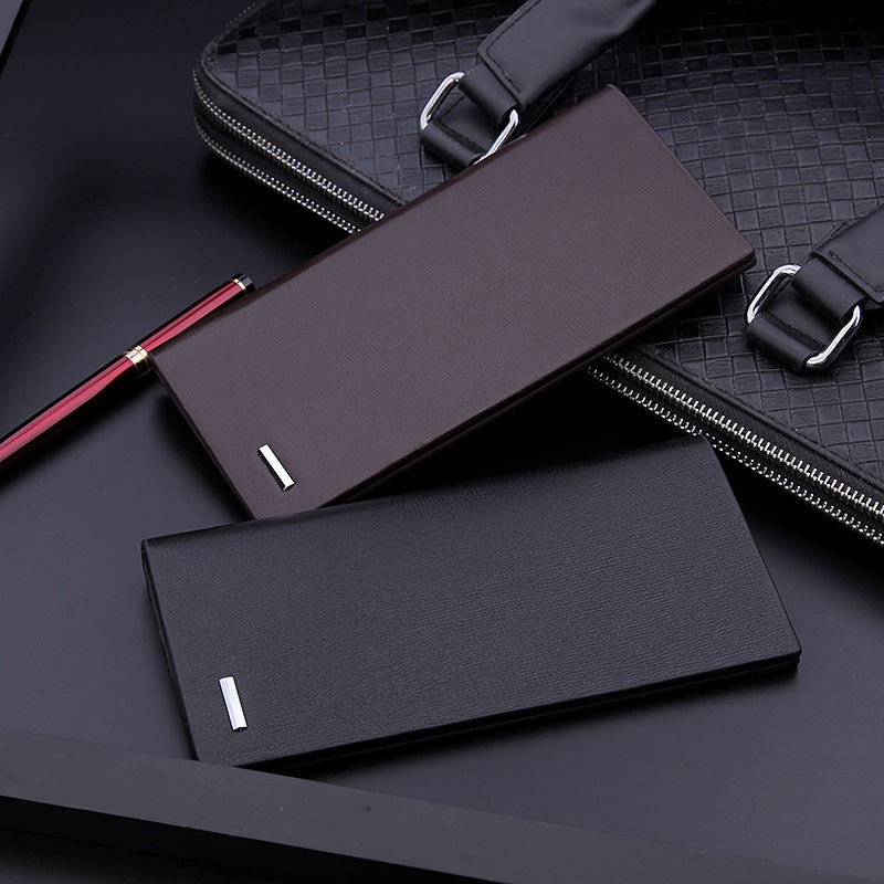 Niche Style Long Wallet for Men