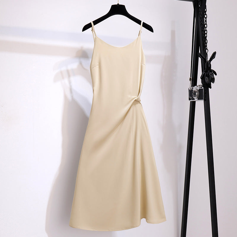 Green Delight Suspender Dress