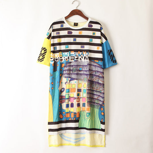 Urban Vibes Plus Size Blouse – Stylish and Loose-Fitting