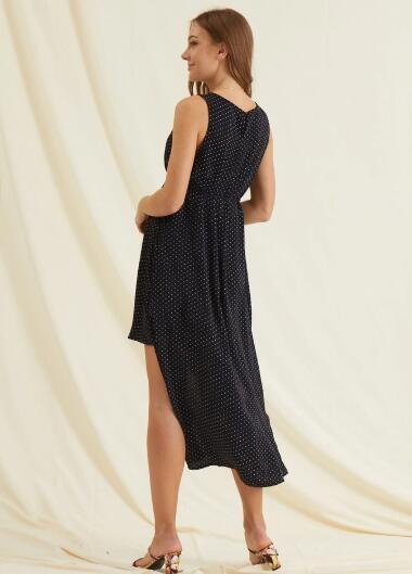 Polka Dot Pregnancy Chic Dress