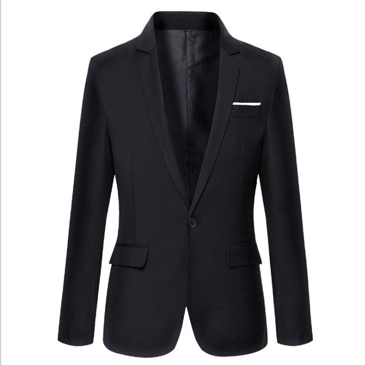 Modern Korean Style Casual Small Suit Jacket for Men
