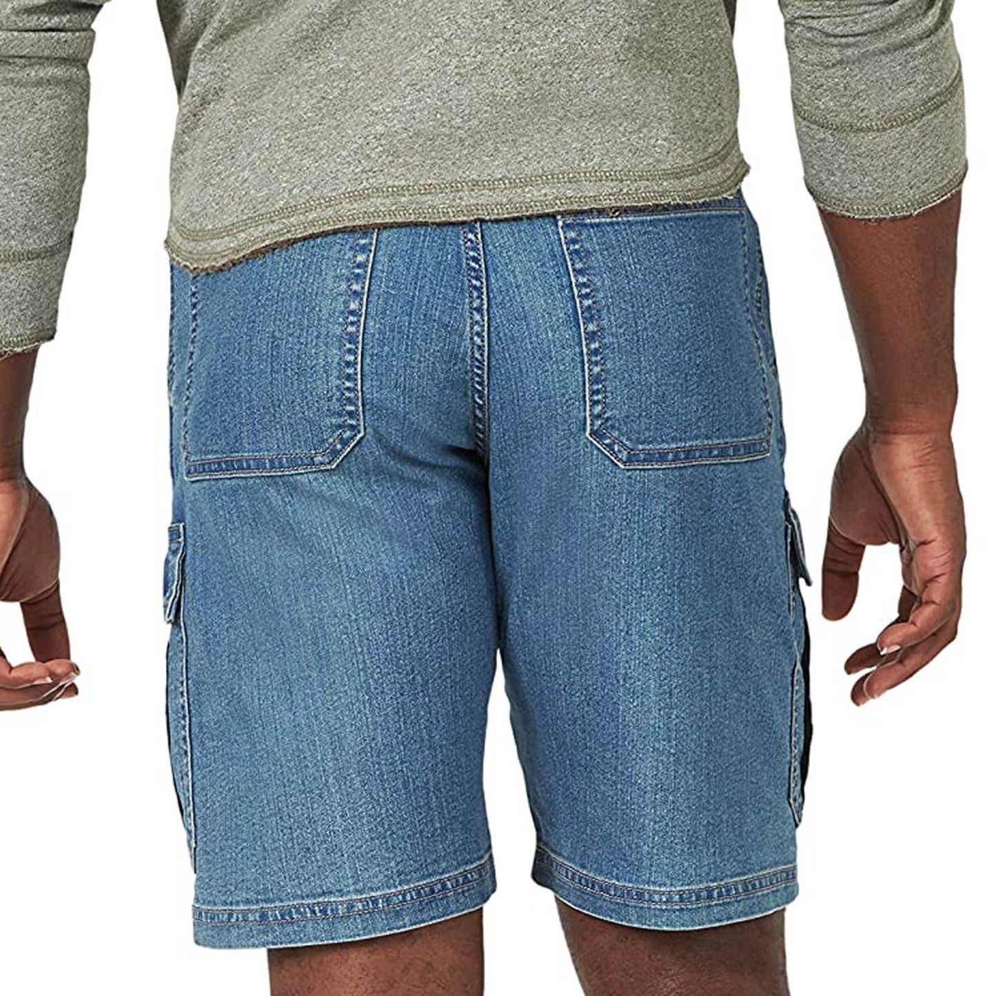 Vintage Blue Denim Shorts