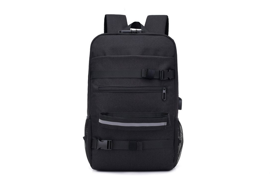 Skateboard Bag Men's Korean Backpack, Measuring Travel Computer Bag, Student School Bag Sean Powell Apparel