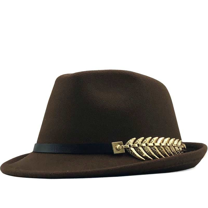 Retro Fishbone Wool Jazz Hat Sean Powell Apparel