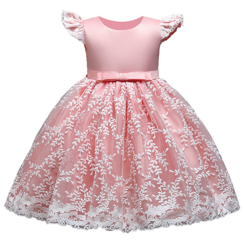 Flower Petal Dream: Puffy Princess Dance Dress