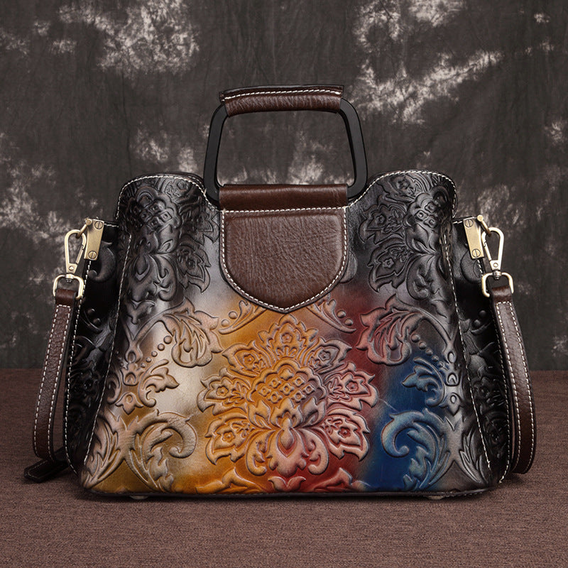 Genuine Leather Handbags Fashion Messenger Bags Cowhide Handbags Sean Powell Apparel
