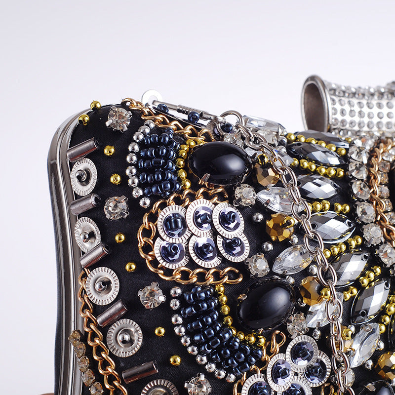 Hand-Made Beaded Clutches For Women'S Handbags In Europe And America Sean Powell Apparel