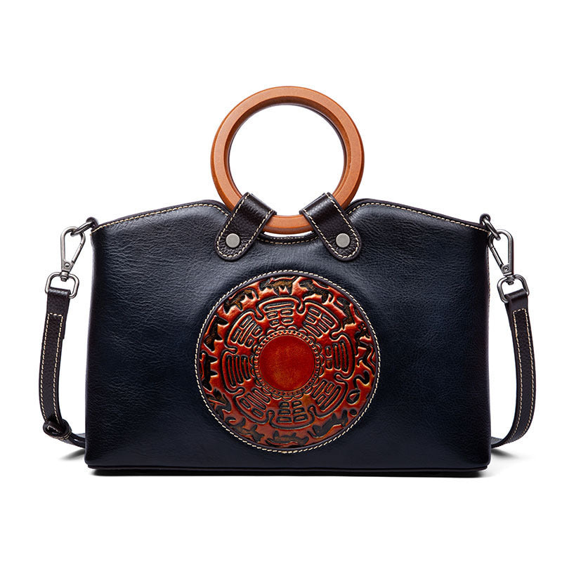 Fashion Vintage Designer Ladies Bags Genuine Leather Womens Handbags For Women Shoulder Bag Sean Powell Apparel