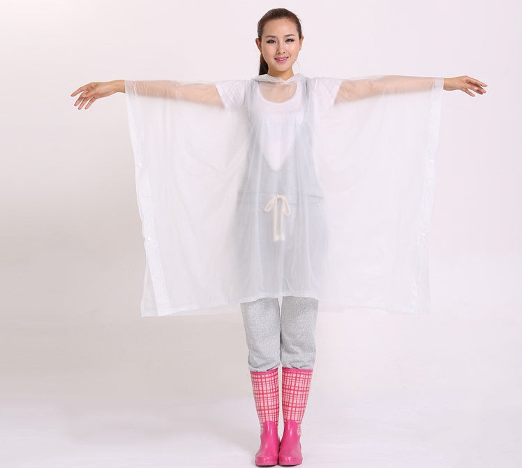 PVC Cape Raincoat Hiking Raincoat Outdoor Sleeveless Poncho Sean Powell Apparel