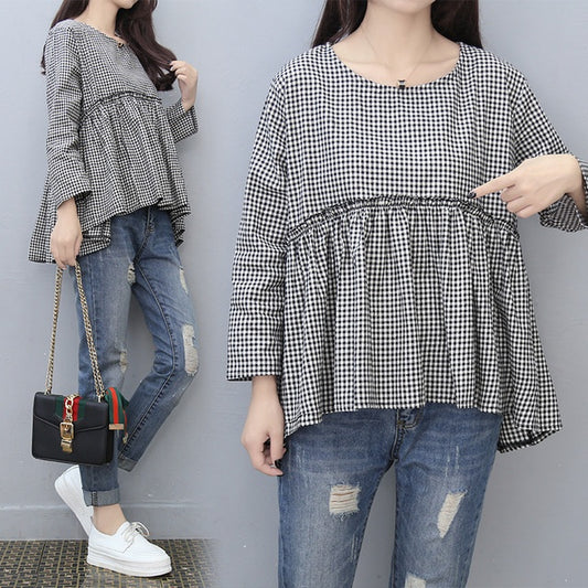 Casual Oversized Tee – Relaxed Plus-Size Style