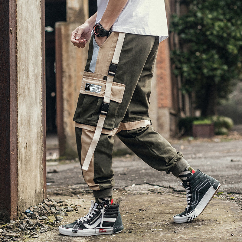 Urban Split Tone Cargo Joggers