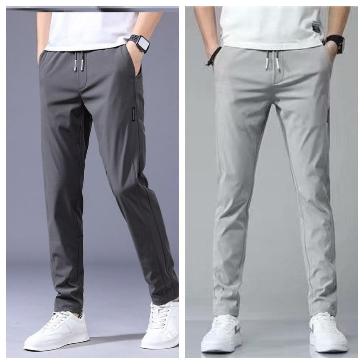 Seoul Breeze Loose Drawstring Pants