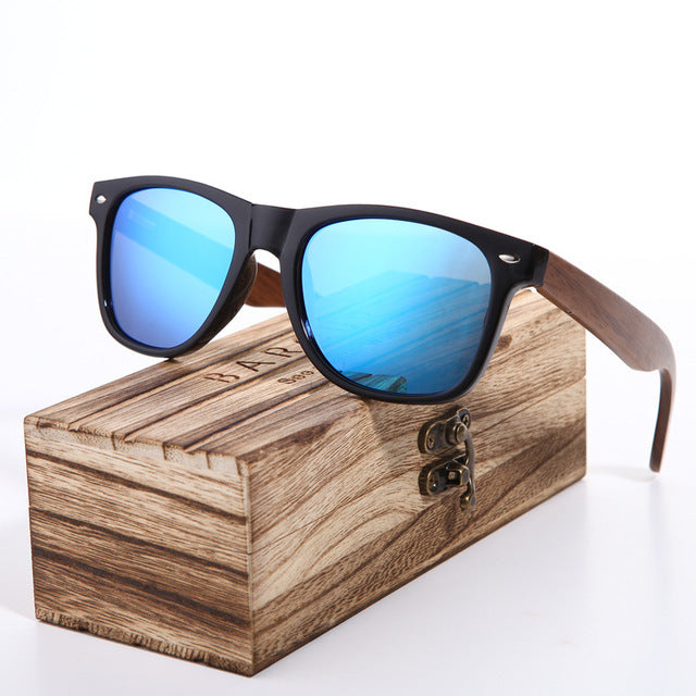 Urban Wood Men's Polarized Sunglasses Sean Powell Apparel