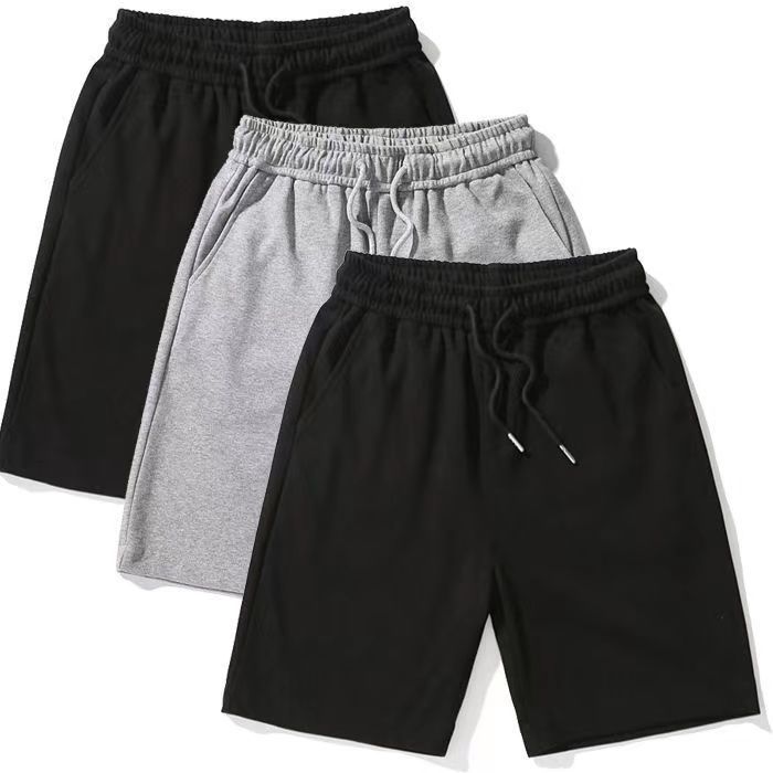 Basic Solid Straight Fit Shorts Sean Powell Apparel