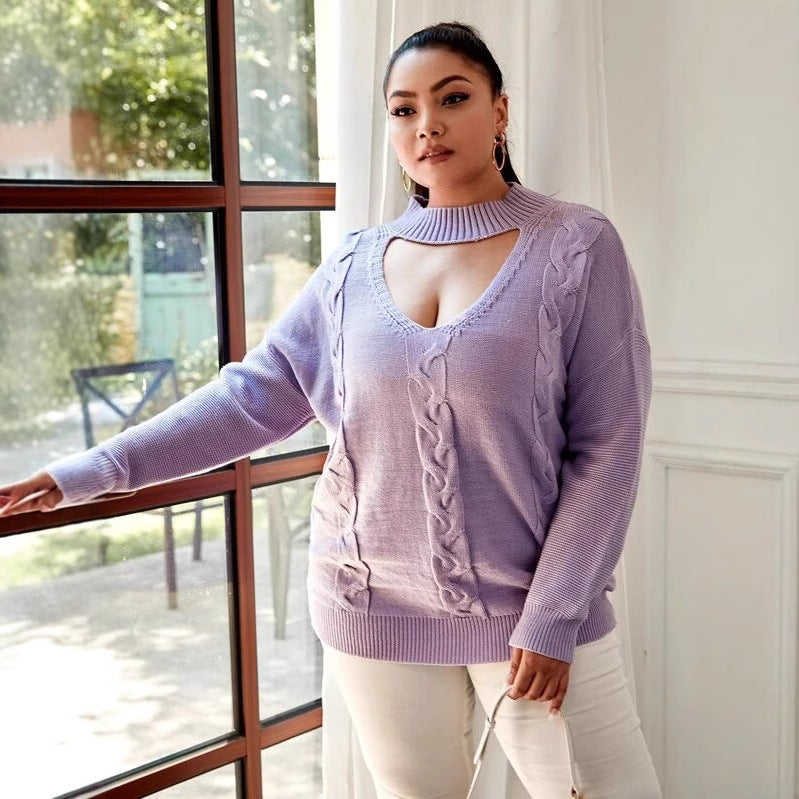Serene Knit Plus Pullover