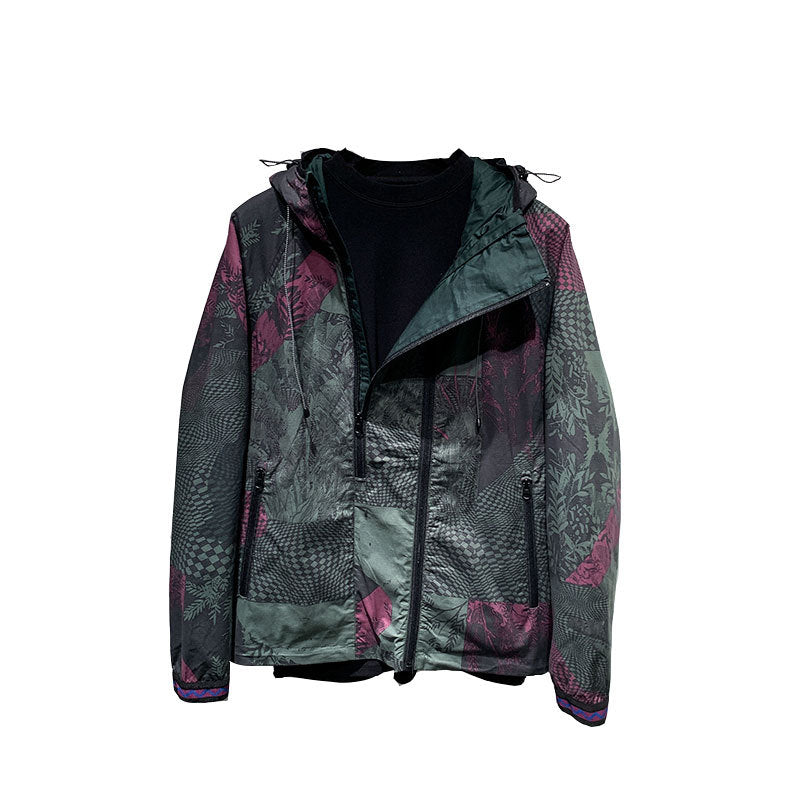 Printed windbreaker Sean Powell Apparel