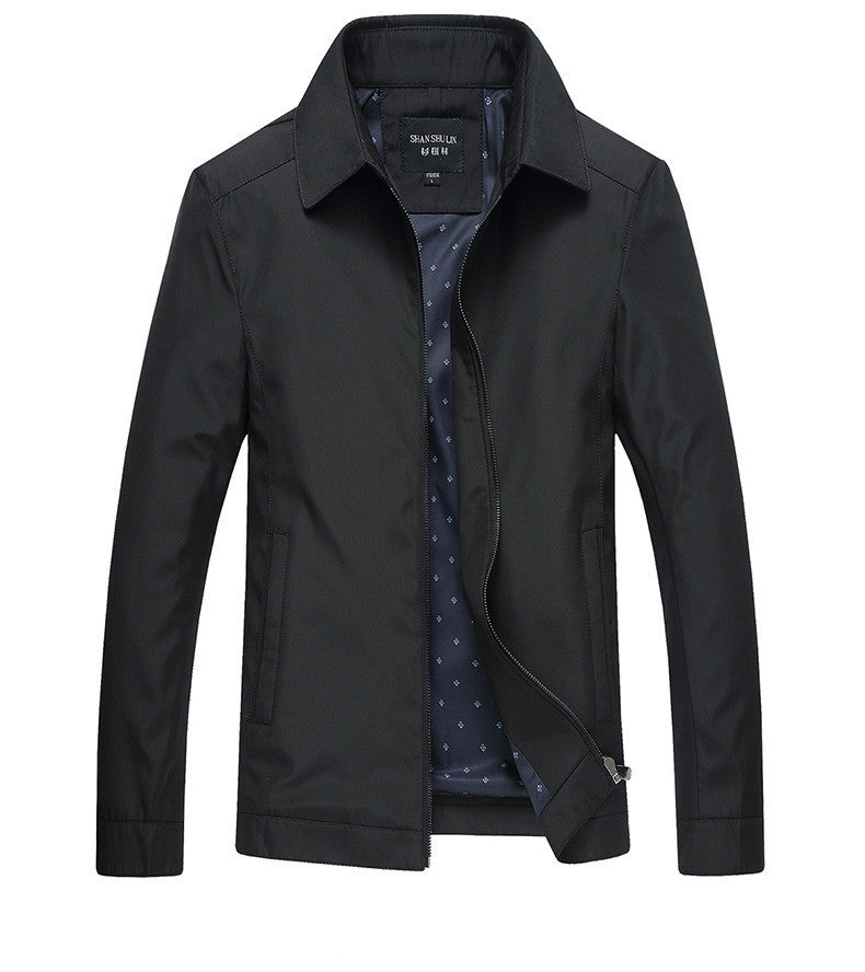 Modern Casual Business Overcoat for Men