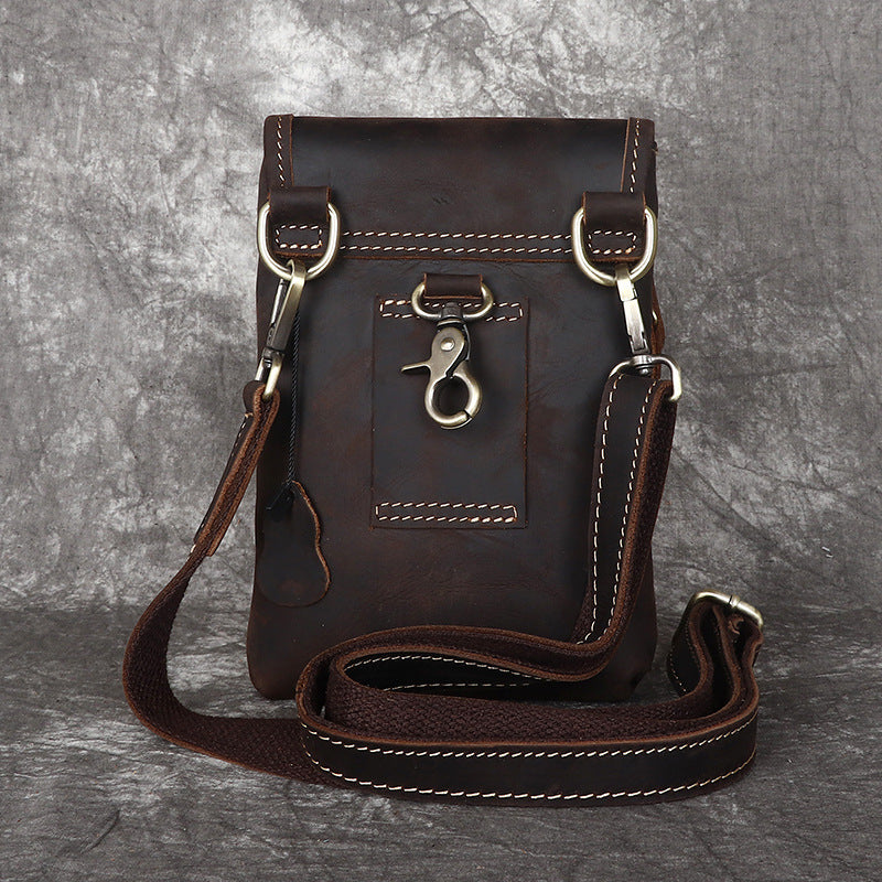 Classic Men’s Leather Messenger