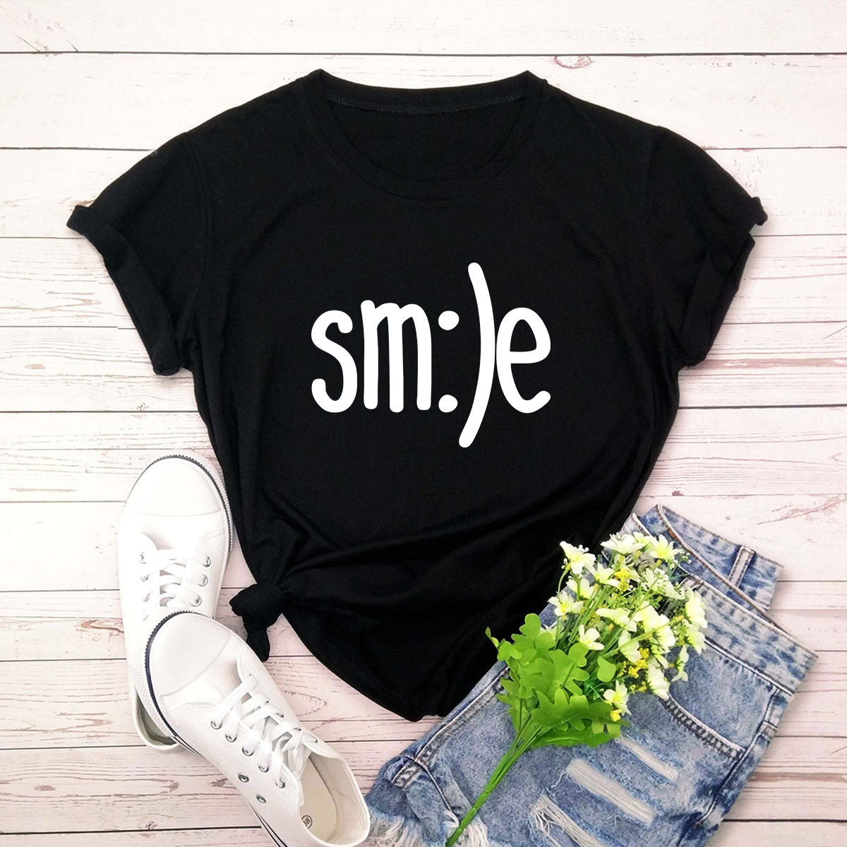 Joyful Mood Plus Size T-Shirt