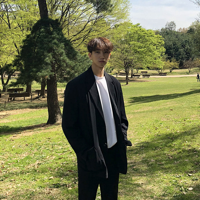 Korean Trend Casual Blazer Sean Powell Apparel
