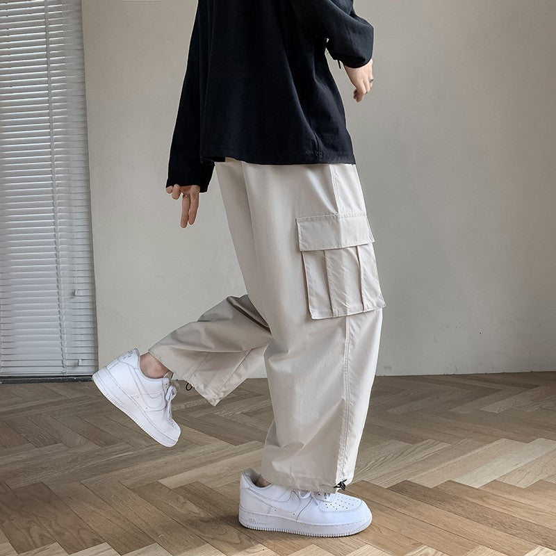 Urban Drift Wide-Leg Sports Trousers